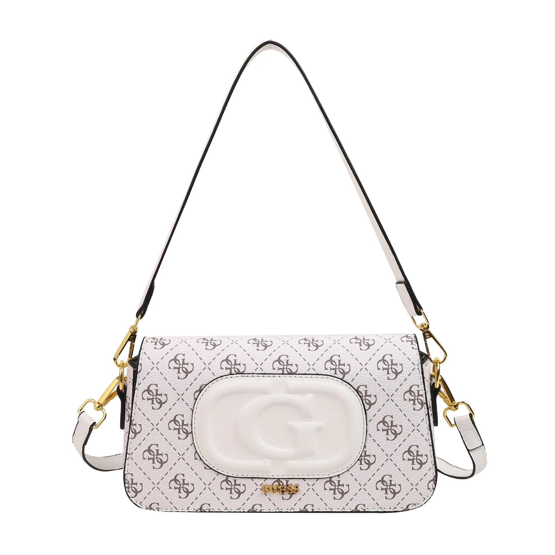 

Vintage Crossbody Bag - French Style Printed Square Purse,Small Underarm Bag for Women, Retro Floral Design, Lightweight & Chic‌