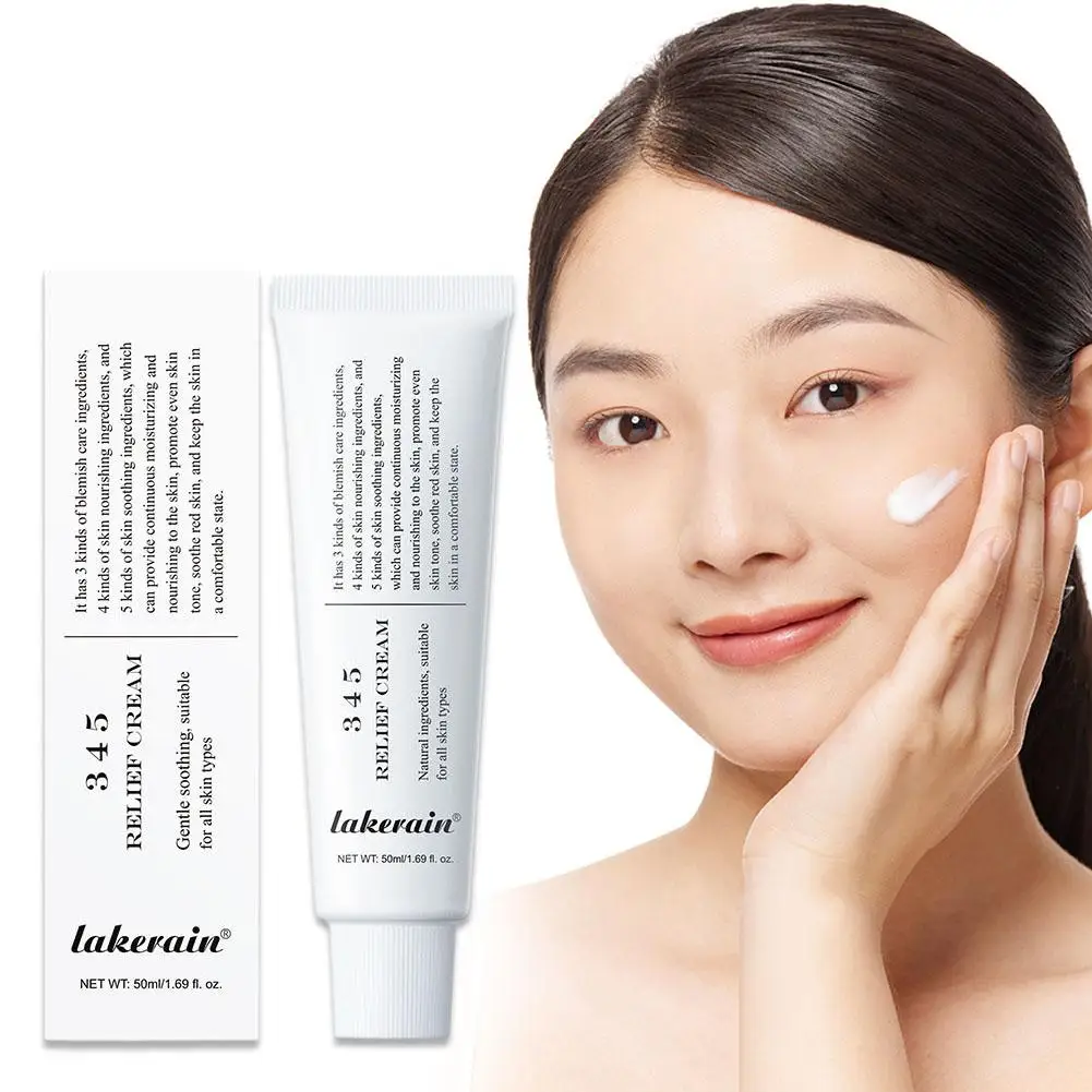 345 Relief Cream Moisturizing Blemishes Nourish The Skin And Provide Soothing Care Skincare 50ml/20g