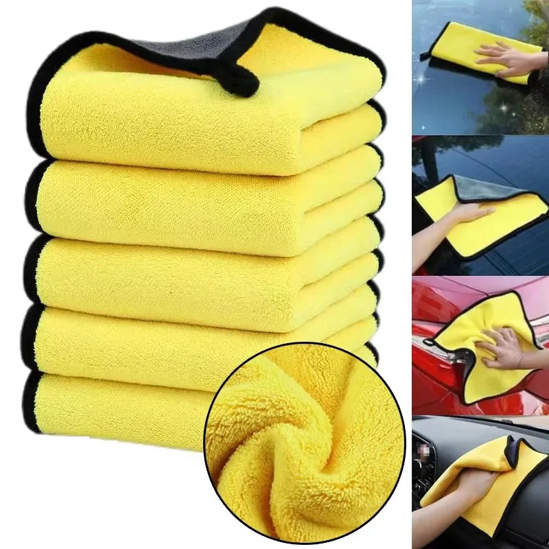 

1/2/3pcs Microfiber Towel Car Microfiber Cloth Wash Towel Microfiber Cleaning Cloth Car Wash Drying Towel Auto Detailing