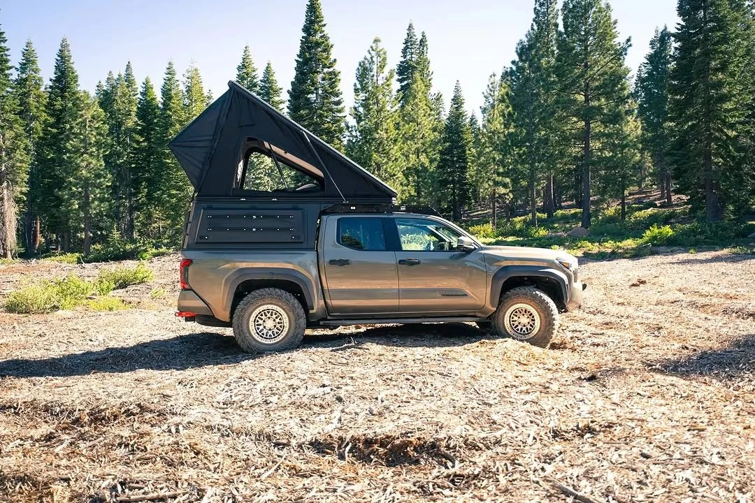 Aluminium Shell Off-Road Slide Pickup Camper Pop Tent for Ranger forHilux  BT50-Comfortable Stylish Made