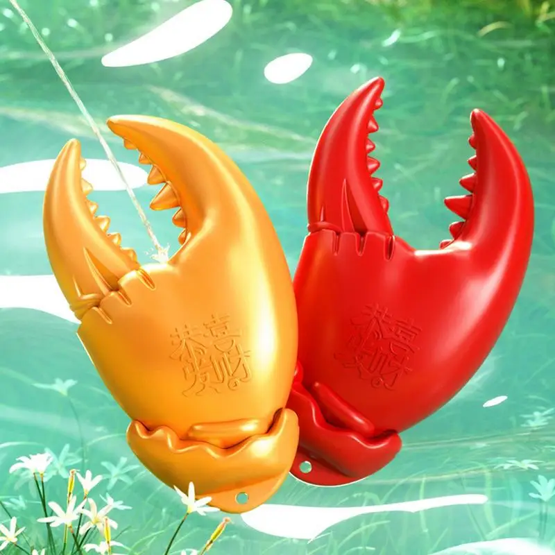 Beach Water Sprayer Toy para crianças, Novidade Water Squirter, Friendly Water Toys, Fun Pool Squirt Toys com Crab Claw Shape for Pool Garden