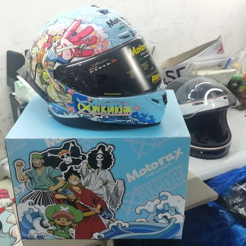 Original One Piece Motorcycle Helmet Full Face Racing Helmets Offroad Motorcycle Helmet Motorbike Sports Helmets Gifts