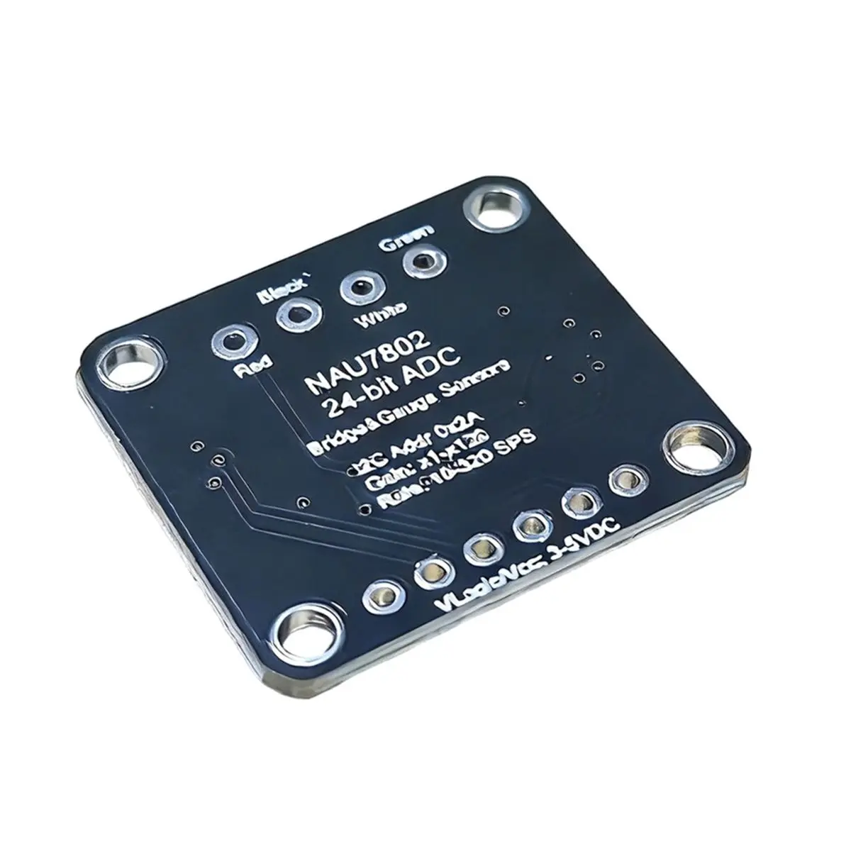 Superdeal*GO 2PCS NAU7802 24-Bit ADC Module NAU7802 Data Conversion Pressure Module with STEMMA QT/Qwiic Data Conversion