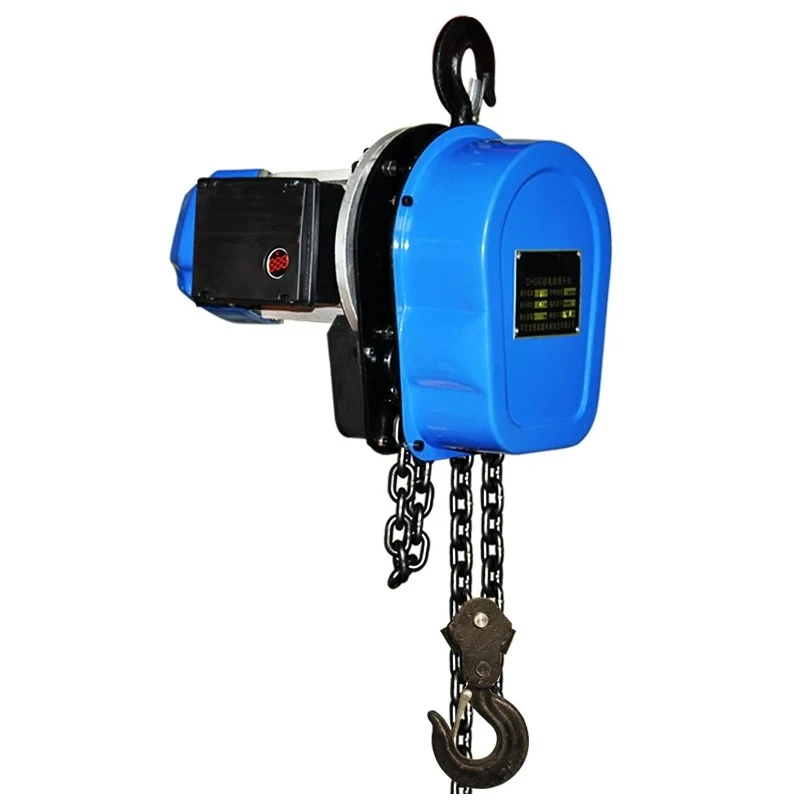Mini Electric Chain Hoist  1 2 3 5 Ton Chain Block Portable Lifting Hoist Ideal For Household Small Load Lifting Tasks