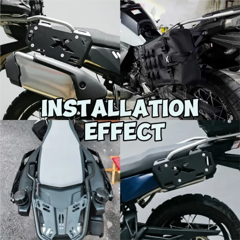 2026 1000 MTX Accessories Side Panniers Rack Rear Luggage Rack Saddlebag Support Bracket For CFMOTO 1000MT-X 1000MTX 2025 -2027