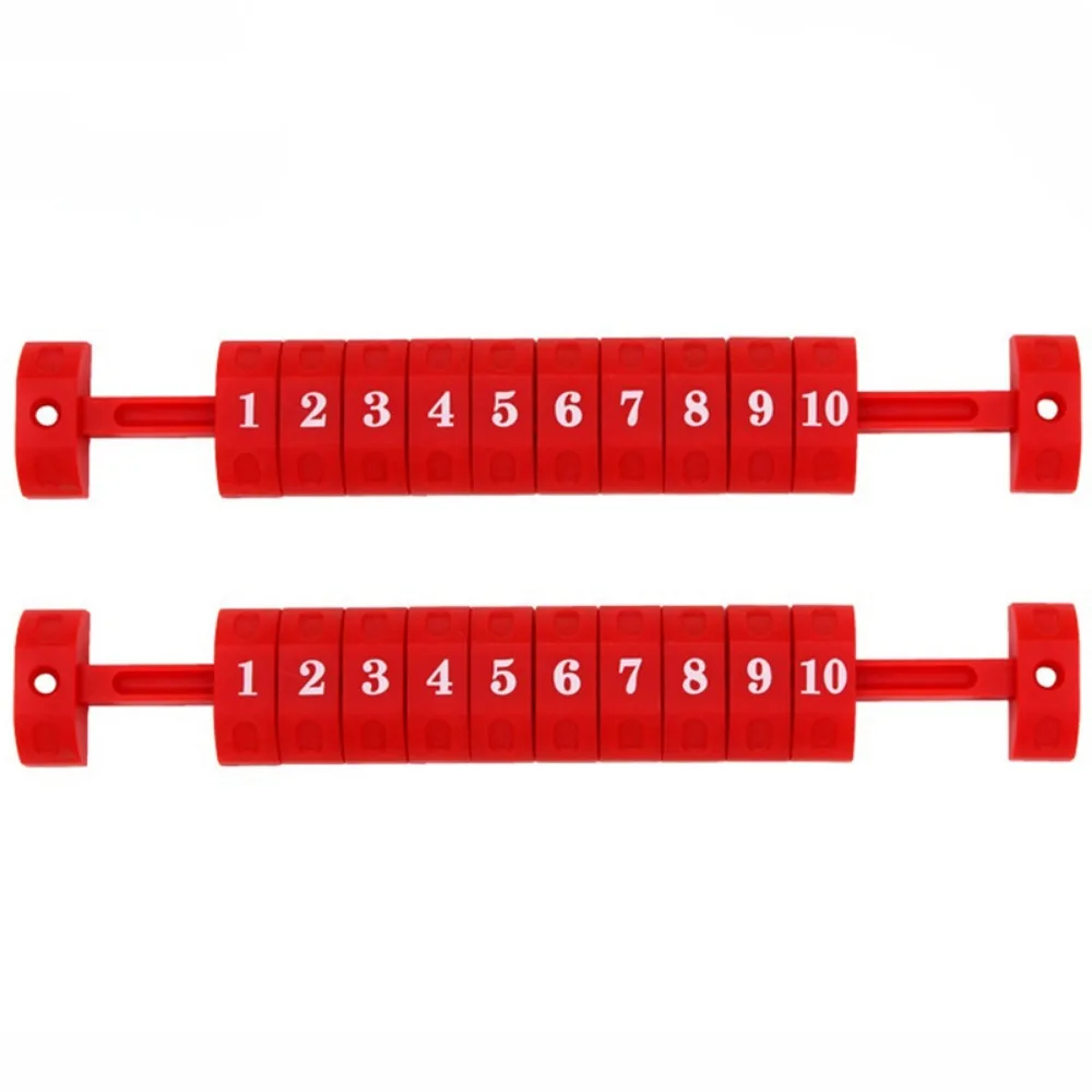2pcs Universal Foosball Counter Lightweight Scoring Right Scoring Units Table Soccer Durable ABS Scoreboard Score Keepers