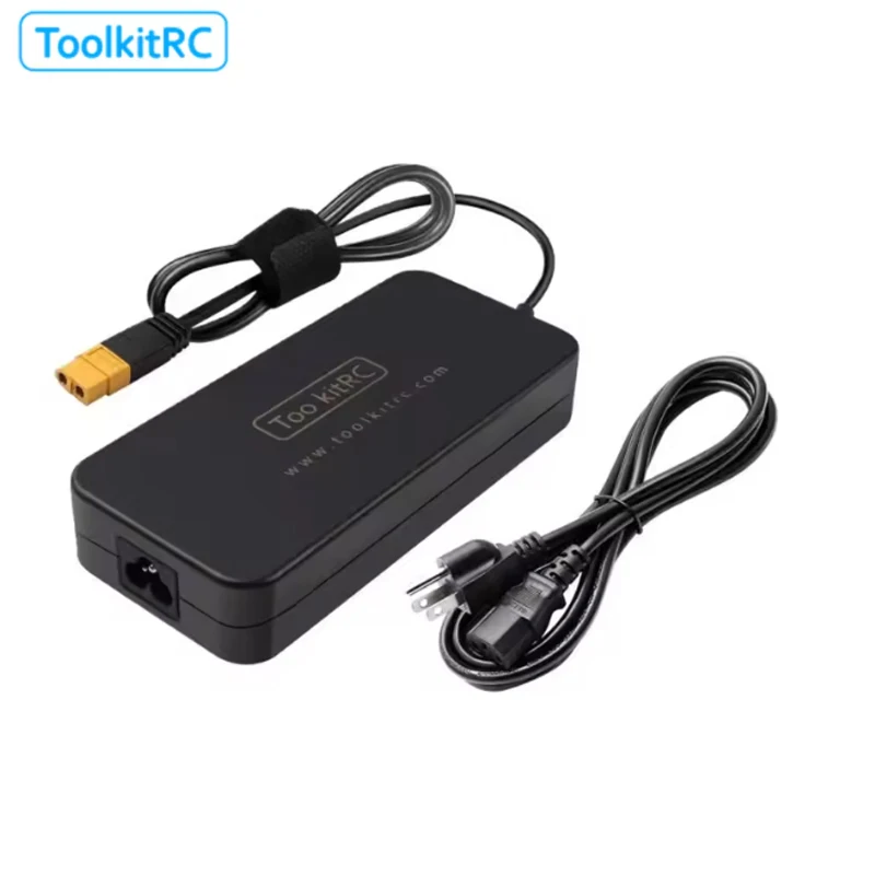 ToolkitRC ADP200 adaptateur secteur 200W alimentation XT60 prise sortie 19.5V 10.3A pour RC iSDT GTPower HotRC SkyRC