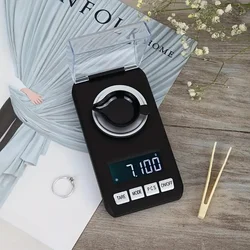 1pc High Precision Jewelry Scale Mini Electronic Pocket LCD Digital Balance Food Contact Safe - Golden Diamond Weighing Scale