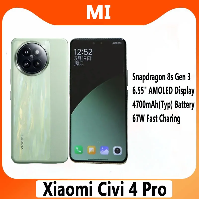 Xiaomi Civi 4 Pro 5G สมาร์ทโฟนที่ตอบโจทย์ทุกการใช้งานในราคาที่คุ้มค่า