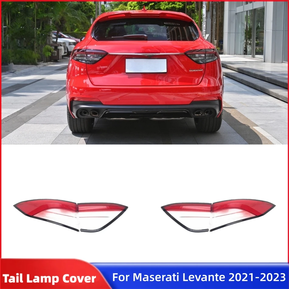 

Для Maserati Levante 2021 2022 2023, аксессуары для автомобилей, сменные автомобильные фонари, стоп-сигналы, задний фонарь автомобиля, капот