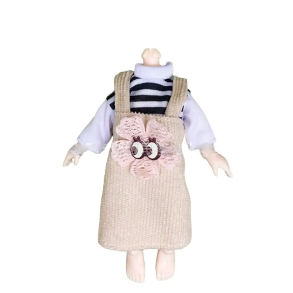 

Replacement Outfit 16cm Doll Clothes Suit Plush Patch Changing Doll Winter Dressup Skirt DIY Clothing 16-17cm Cute Clothes Set