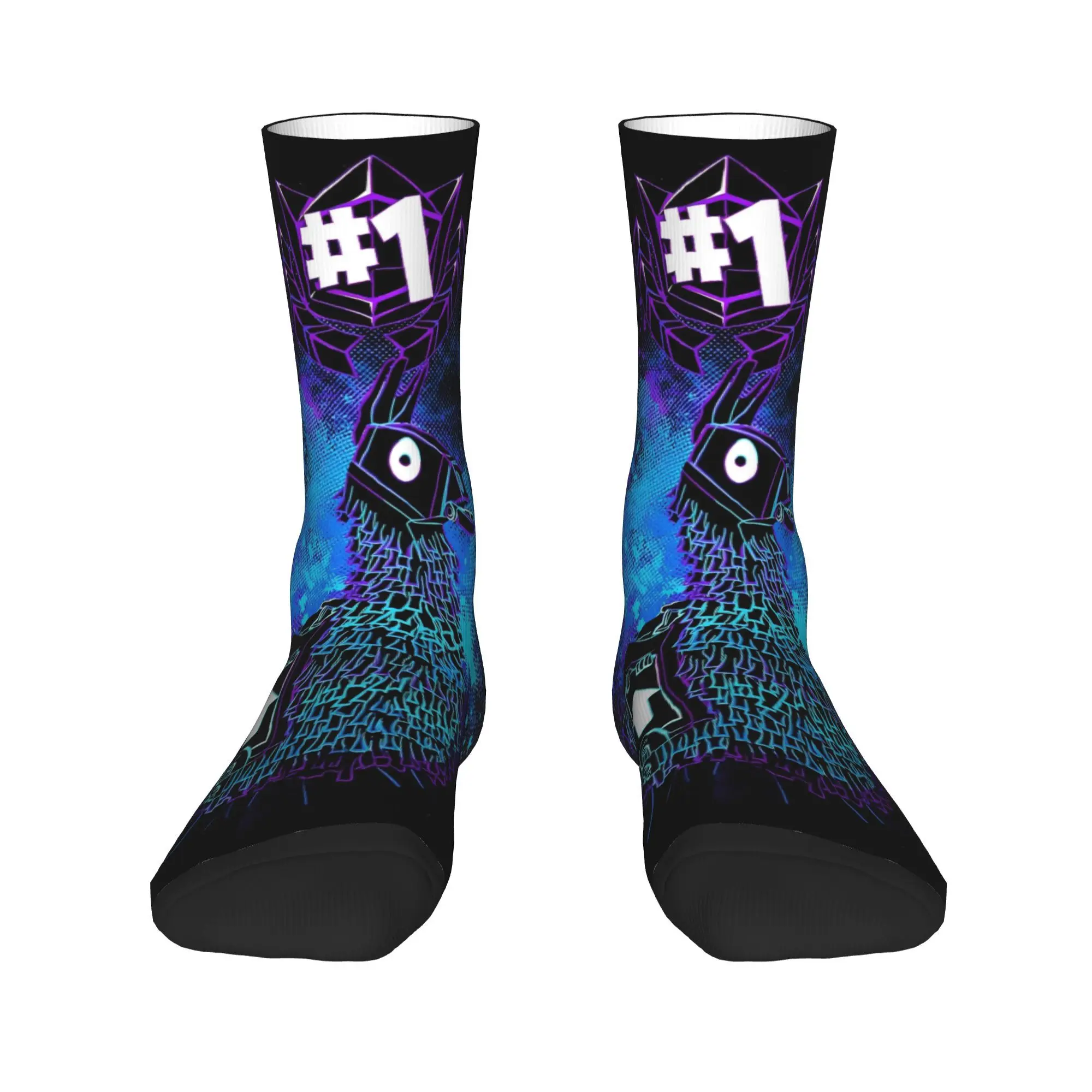 Calzini con stampa F-FortnitedS Merch per abiti da festa Calzini eleganti che assorbono il sudore