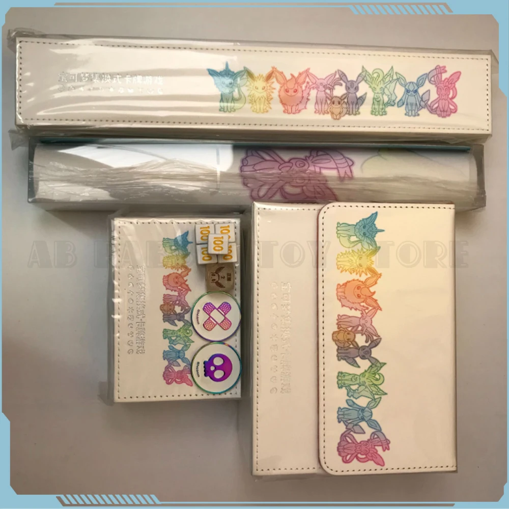 

Eevee Advanced Gift Box Eevee Game Peripherals Card Box Indicator Box Collection Room Desk Decoration Kids Toys Birthday Gifts