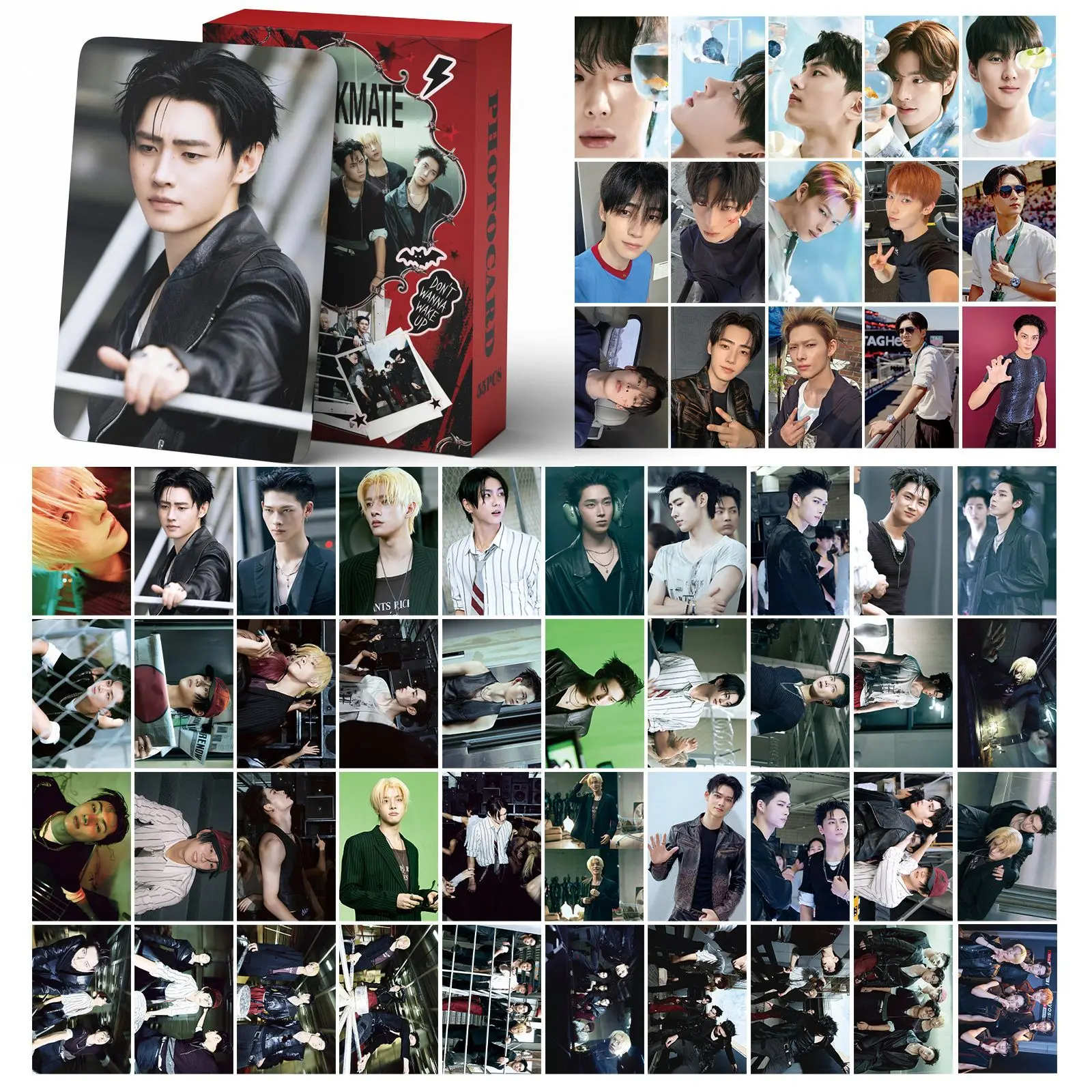 55pcs/set New Album LOMO Cards CHECKMA High Quality Album Double sided Greeting Cards Collection Photo Cards Fan Gifts