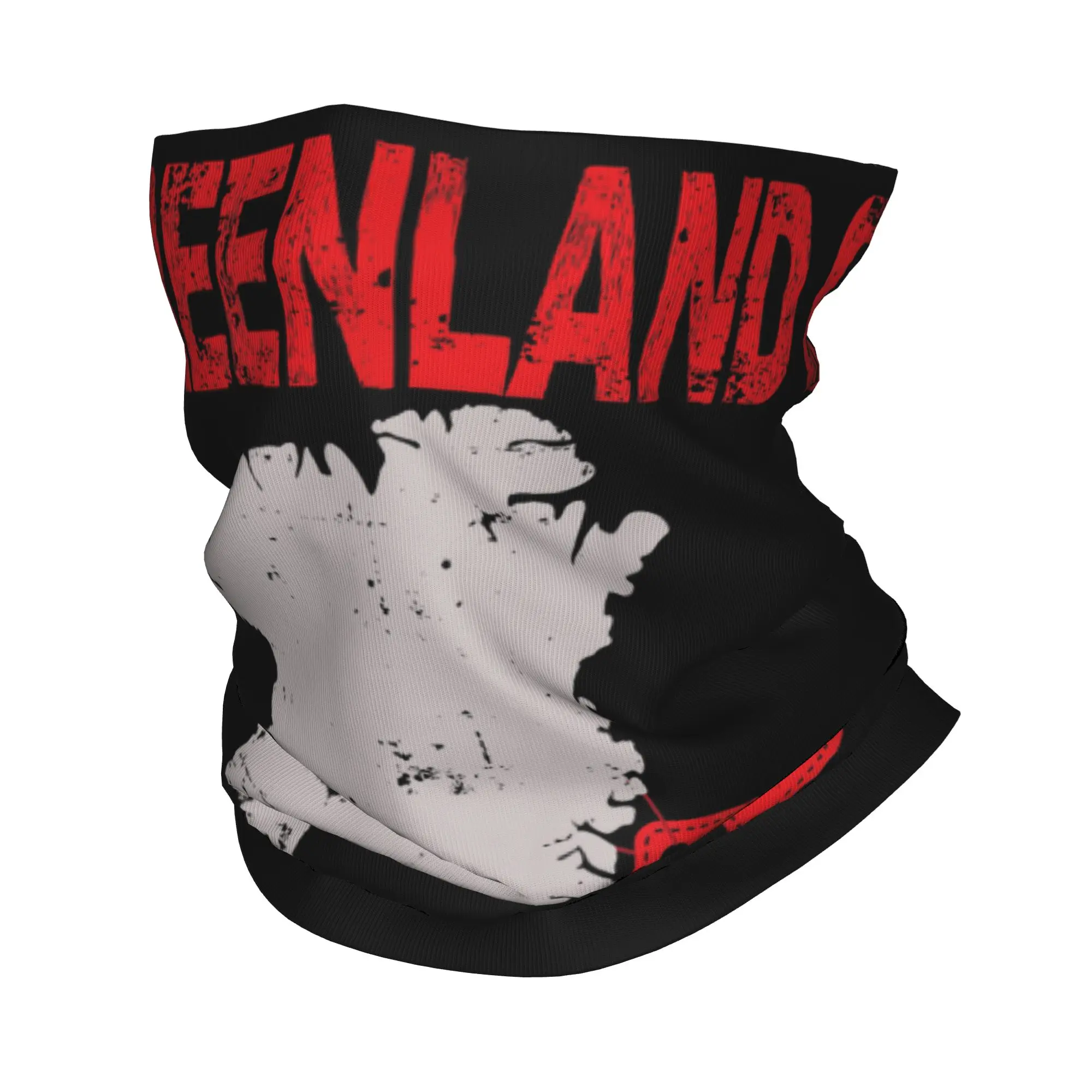

Greenland is Not for Sale Funny Bandana Neck Gaiter Printed Magic Scarf Warm Balaclava Hiking for Men Women Adult All Season