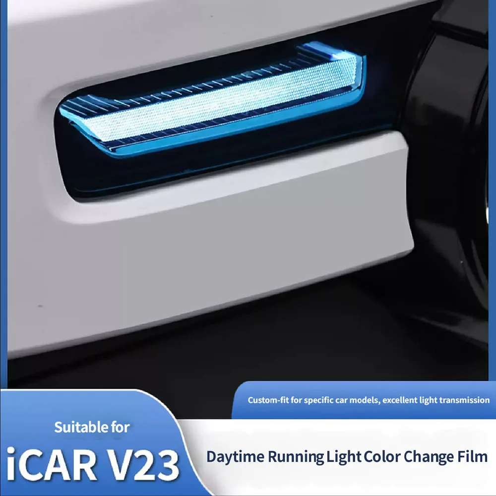 

For Chery iCAR V23 Daytime Running Light Color Change Film Front Turn Signal Protective Film Upgrade Film V23 Modification