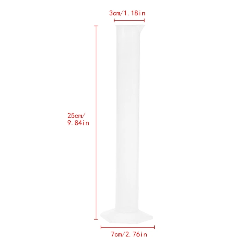 100ml Plastic Hydrometer Test Tube For Homebrew Whiskey  Beer Wine Mead