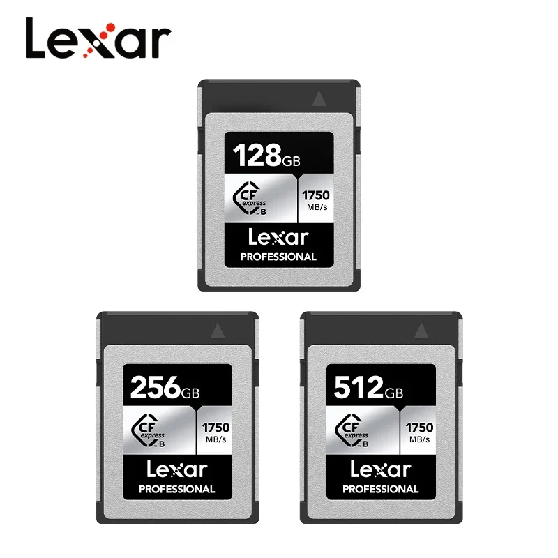 CFexpress Type B Storage Card Original Lexar 128GB 256GB 512GB 1750MB S High Speed Memory Card For 8K Shooting Camera