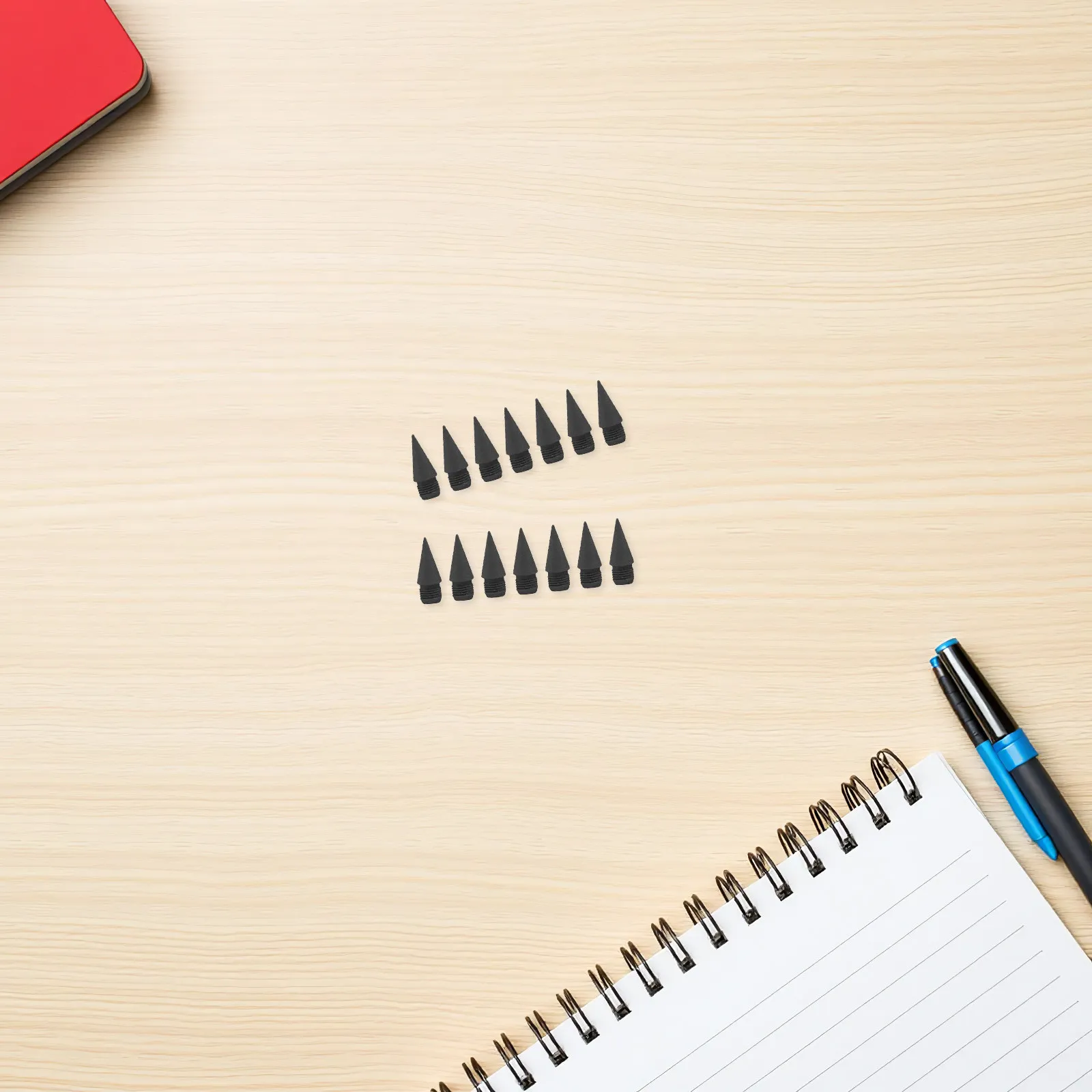 

25Pcs Smooth Writing Pencil Nibs Inkless Replacement Tips Everlasting Pencil Refills for Students Artists and Writing Supplies