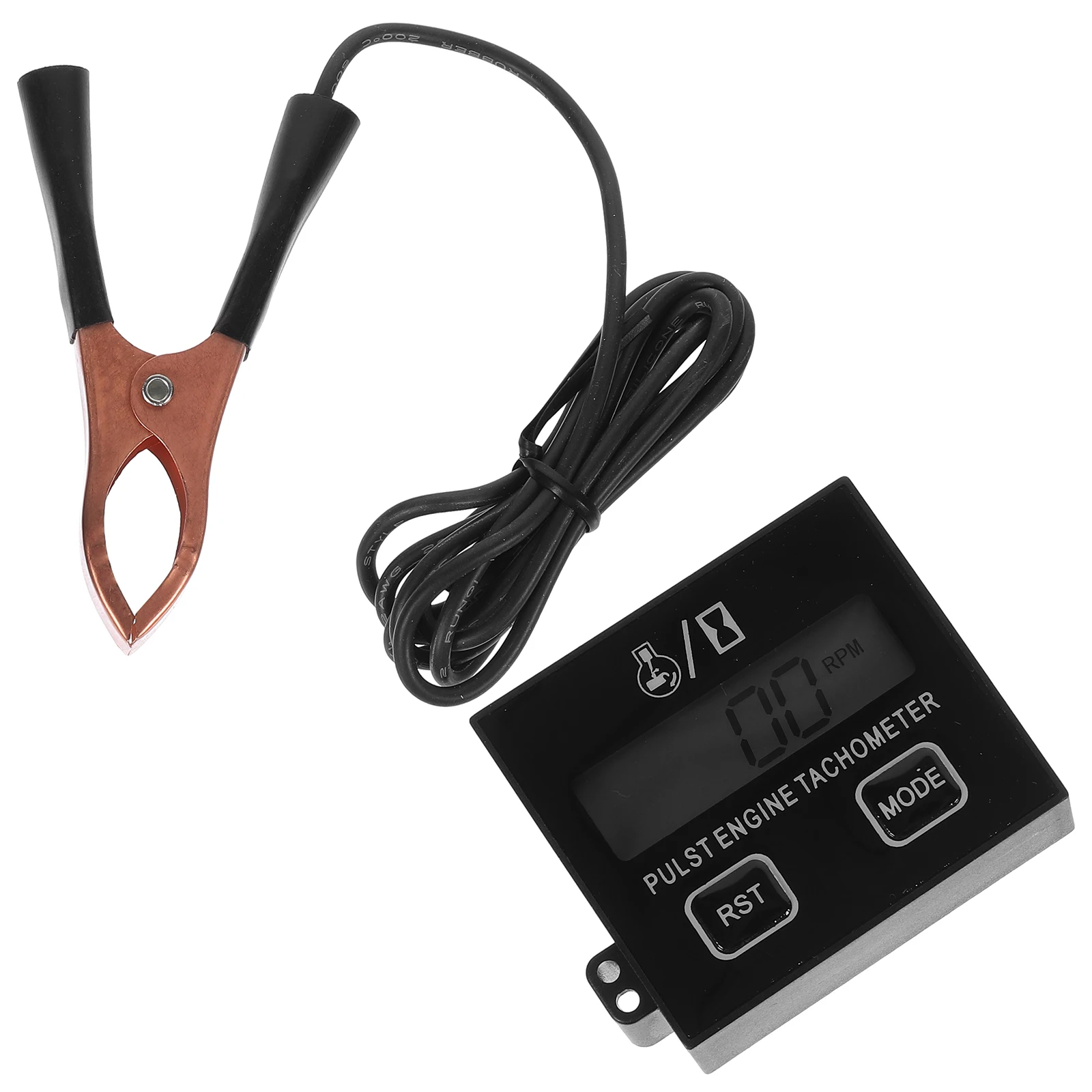 

Digital Chainsaw Tachometer Electric RV Clip ATV UTV Motorcycle Speedometer Small Engine Tach Digital Display Pulse Meter