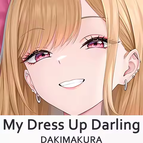 Kitagawa Marin Dakimakura Hugging Body Pillow Case Anime My Dress Up Darling Pillow Cushion Cover