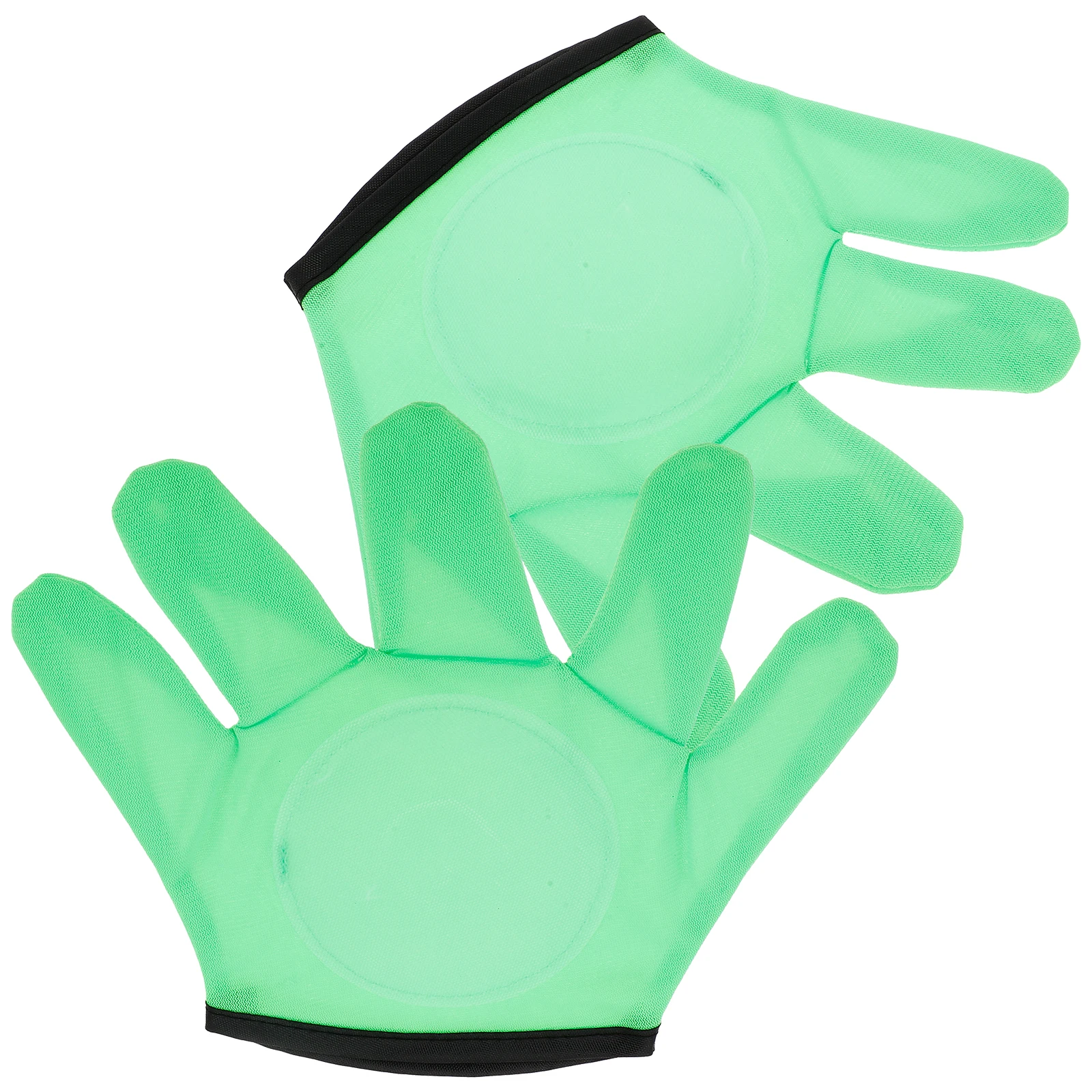

2pcs Sticky Ball Catch Game Mittens Toss Catch Gloves Kids Outdoor Play Beach Lawn Games Reusable Bright Balls Playground Sets