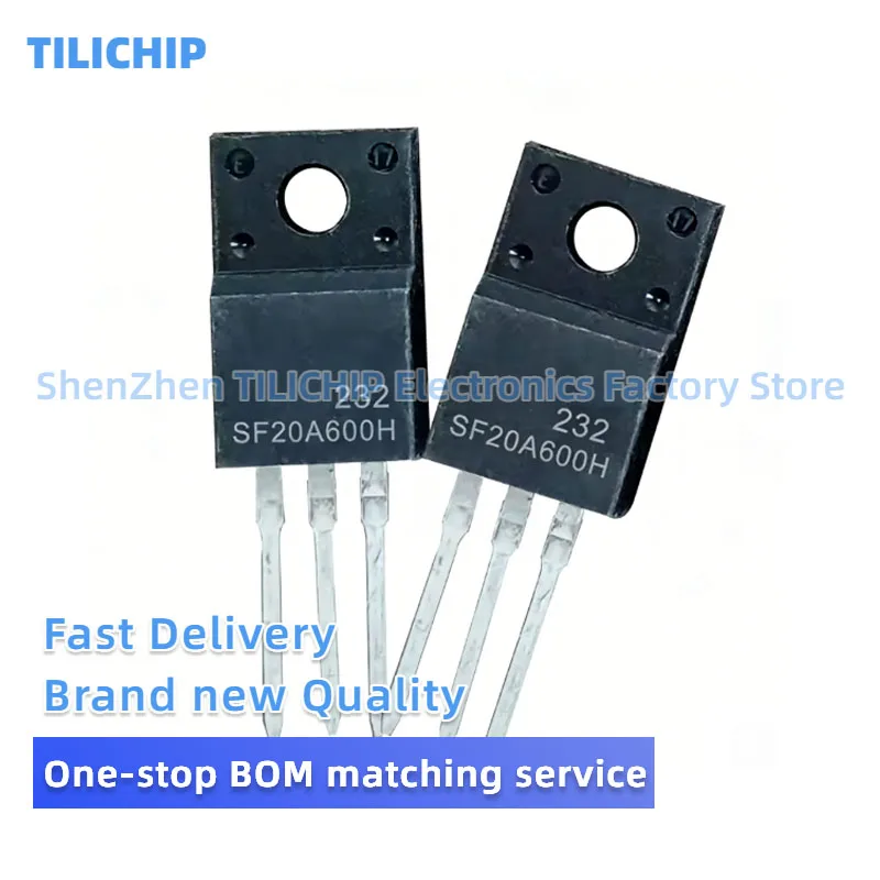 5PCS-10PCS Brand new SF20A600H TO-220F 600V/20A