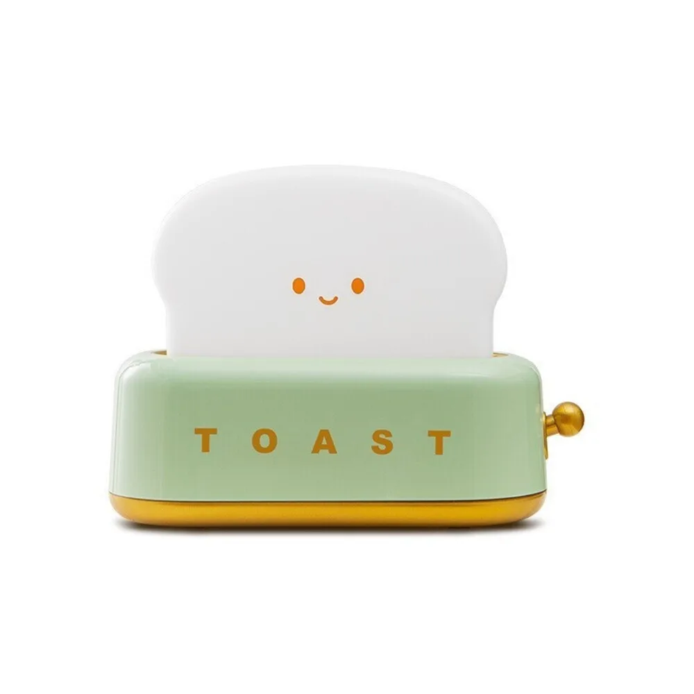 USB wiederaufladbares Brot-Nachtlicht, dimmbare LED-Nachttischlampe mit Timer, Schlafbegleiter für Schlafzimmer, Schreibtisch, Tischlampe