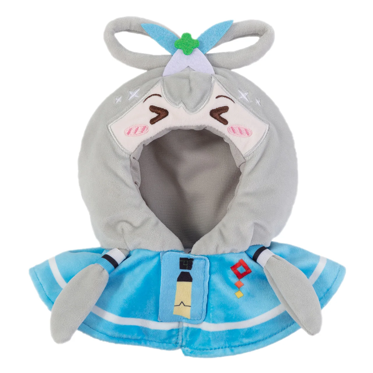 Moeyu V-SINGERS LUO TIAN YI quinting Eyes Series Mini marioneta de mano chal para mascotas manta capa de dibujos animados ropa bonita de Anime para juguetes