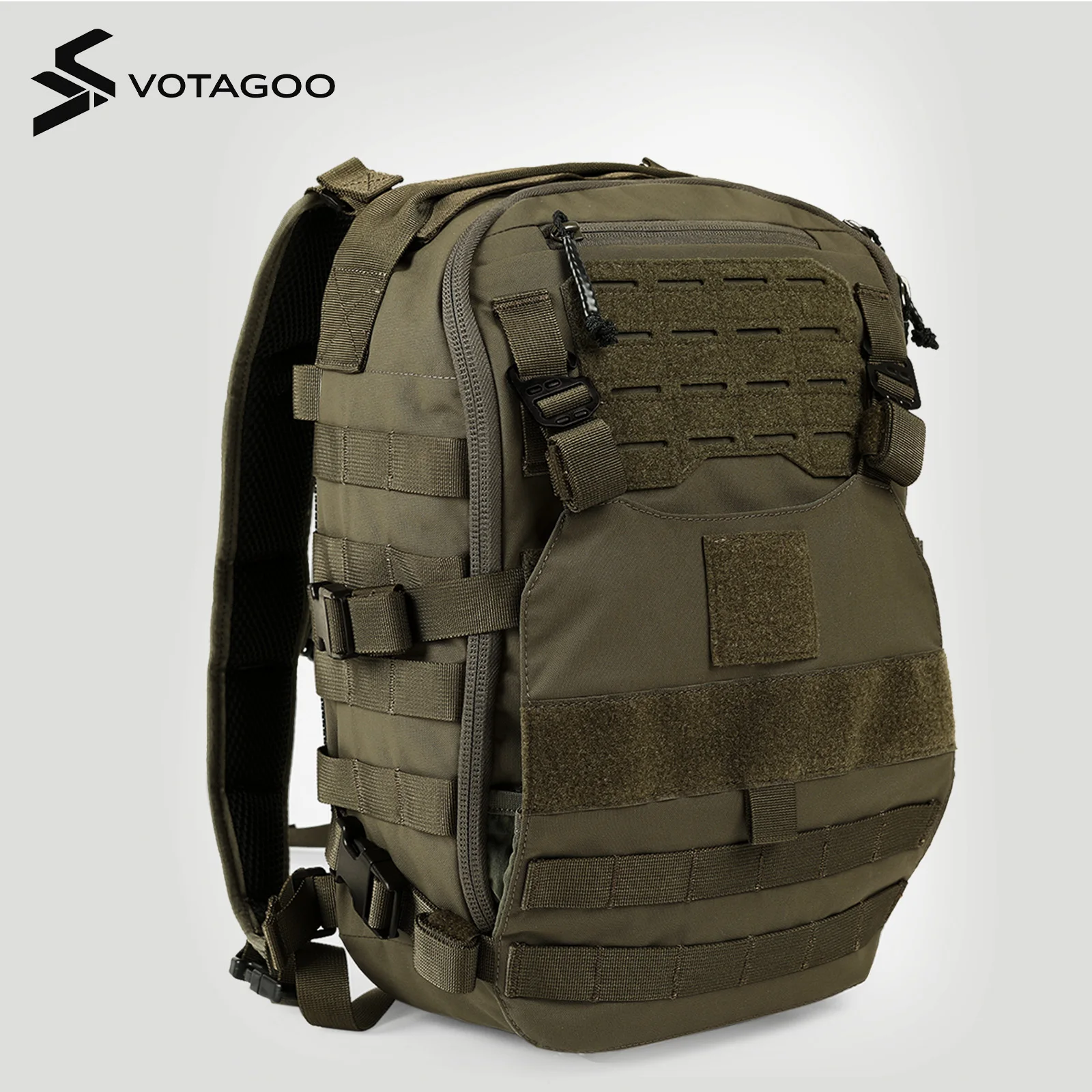 VOTAGOO Tactical Assault Pack Modular Loadout Molle Backpack for Outdoor Hunting Airsoft Military Gear