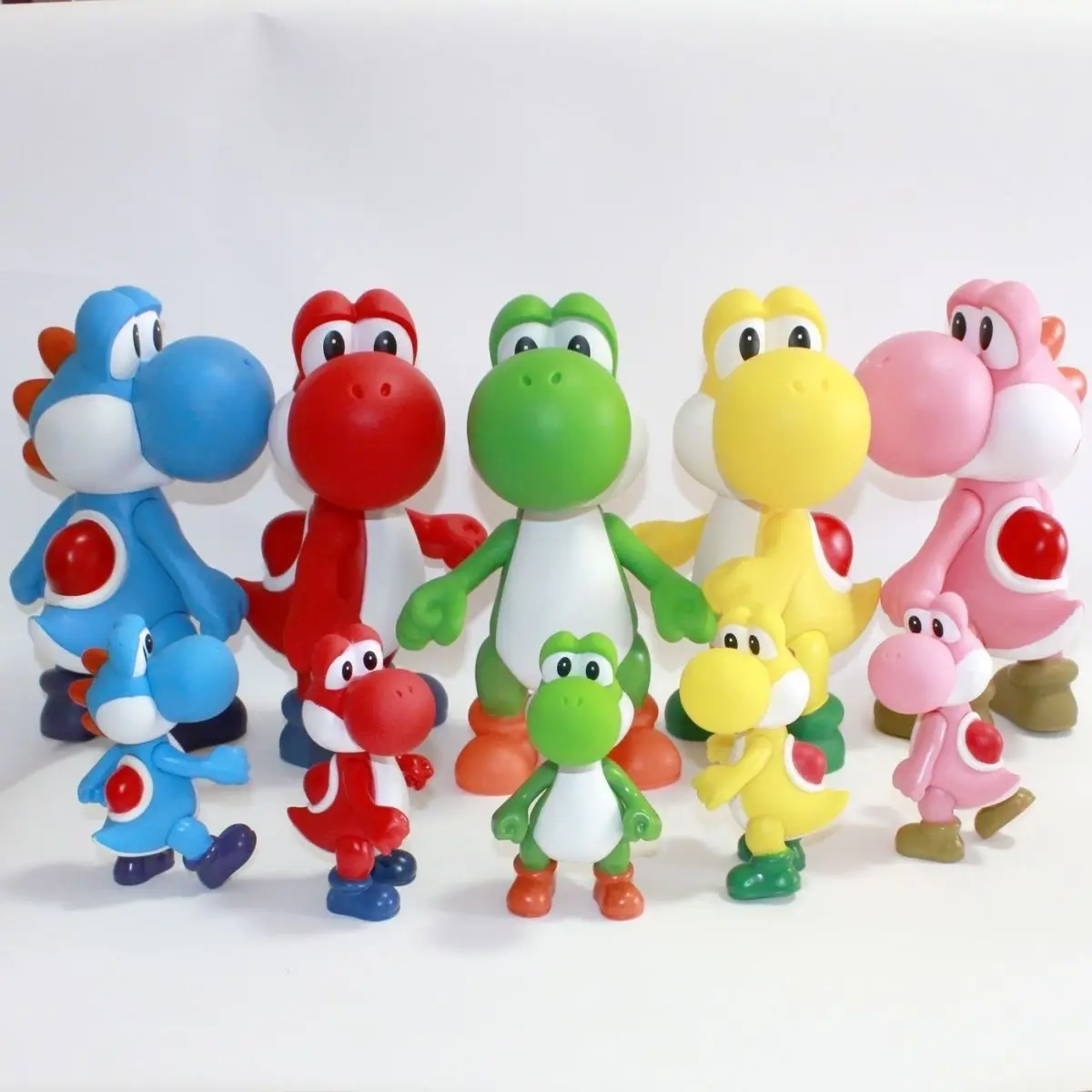 Figuras de Anime nueva serie Super Mary, juguetes de Mario Bros Yoshi, adorno de juego, modelo de Anime, muñeca coleccionable, regalo de Navidad para niños, 2024