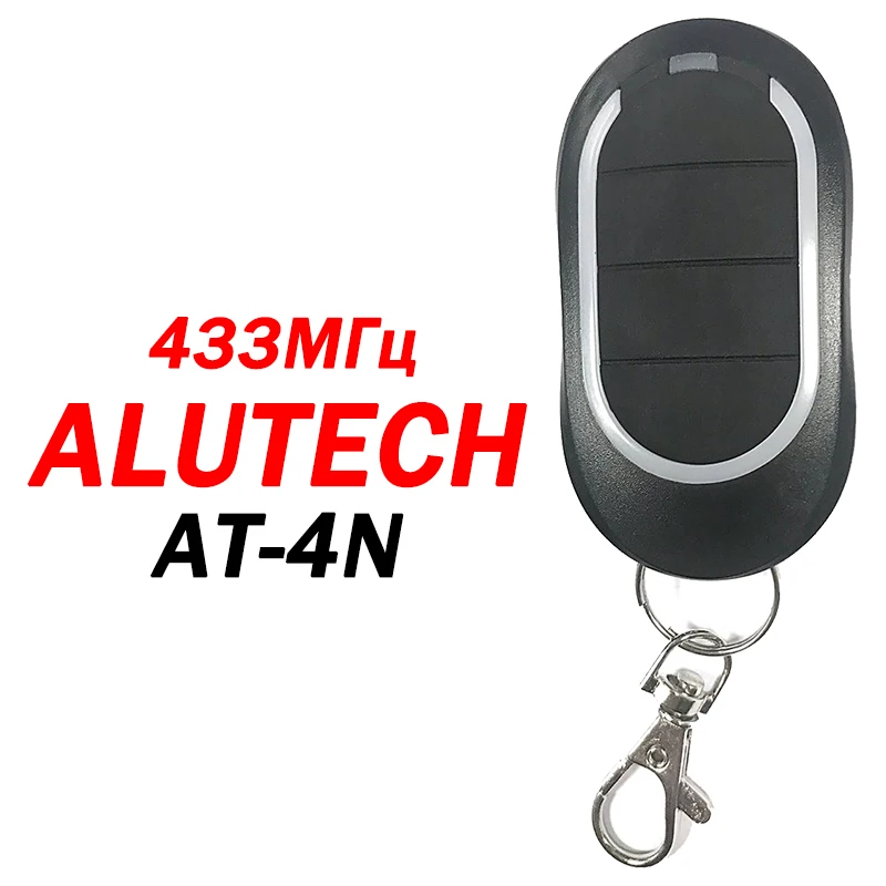 AT-4N 4 Channel Remote Control for Gates and Barriers Garage Door Opener Alutech AT-4N 433MHz