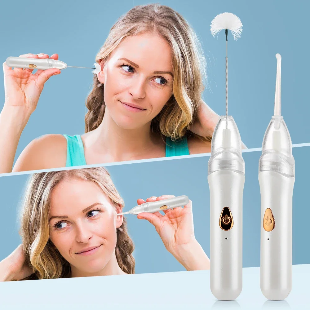 

Electric Ear Cleaner Wax Picker Massage Relieve Itching Gental Relaxation Device Earwax Removal Ear Spoon Health Care Instrument