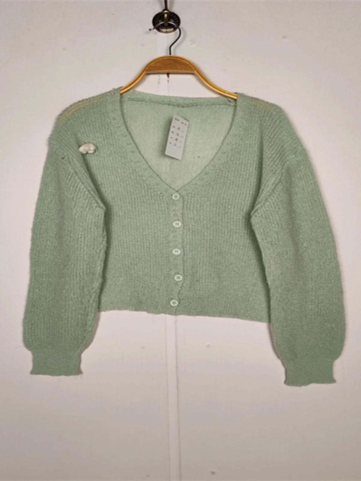 

Винтажный дизайн, свободный крой, легкий, с длинными рукавами, женский трикотаж, весна-осень, из шелка, комфортный, мягкий, для повседневной носки