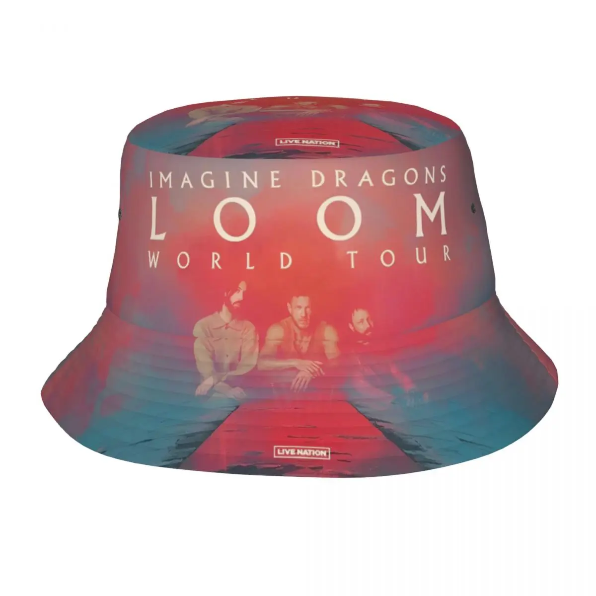 Loom Tour 2024 New Album Bucket Hat Vocation Imagine Dragons Band Field Hat Lightweight Outdoor Sport Fishing Caps Boonie Hat