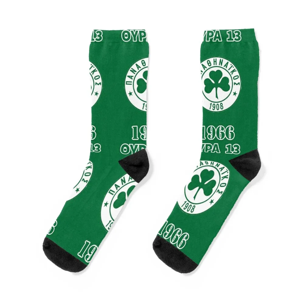 

PANATHINAIKOS FC Socks Heating sock funny gifts Running FASHION Socks Men's Women's