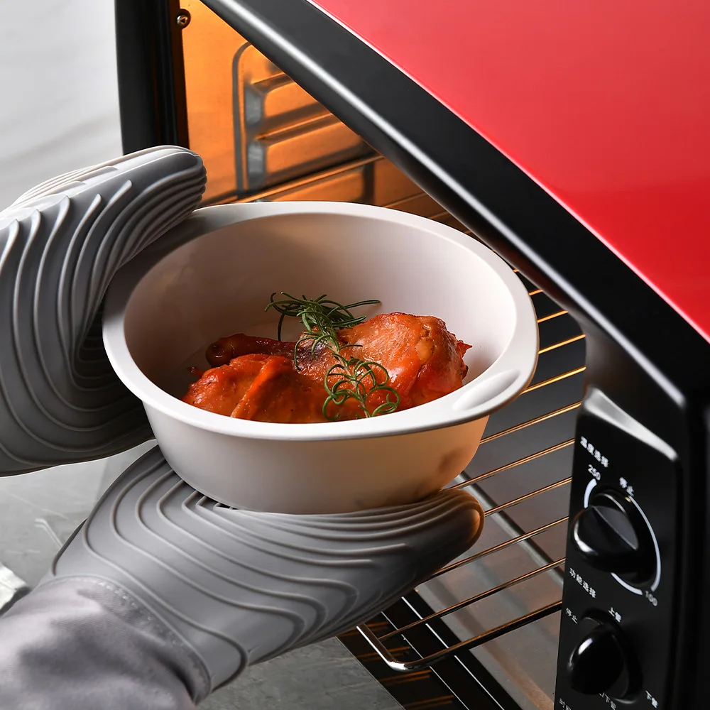 مجموعة قوالب خبز قابلة لإعادة الاستخدام، مقالي كعك متعددة الأشكال (دائرية + مربعة) غير لاصقة، أدوات خبز متينة لاحتياجات خبز المطبخ المنزلي #5