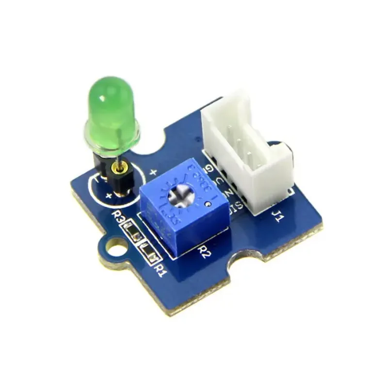 Green LED Indicator Module, Adjustable Brightness Light‑Emitting Diode Board for Arduino DIY Electronic Project