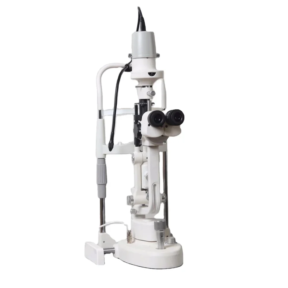 Aupha V Digital Slit Lamp microscope Ophthalmology for  with 5 Step Drum Rotation Magnification