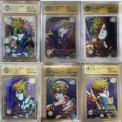 KAYOU  Naruto 9.5 Graded NR Card Hyuga hinata Uzumaki Sasuke Uchiha Obito Gaara Jiraiya Anime Collection Cards Boy Toy Gift