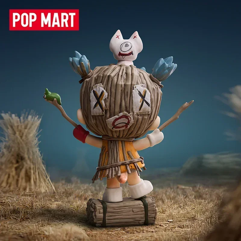 POP MART POLAR Hide & Seek Scarecrow Never Give Up Series Mystery Blind Box - Figurine Koleksi Mainan Misteri dalam Kantong