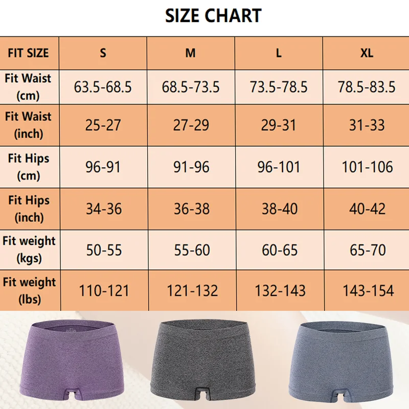 2PCS Ladies Solid Color Boxers Briefs Comfortable Female Underwear Sport Style Casual Sexy Panties Women Intimate Lingerie S-XL