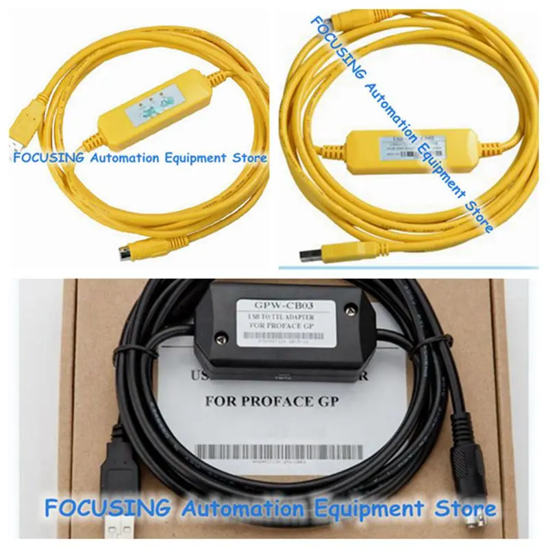 

New Ca ble GPW-CB03 USB-GPW-CB02 Series For HMI Touch Screen Programming Ca ble USB-GPW-CB03