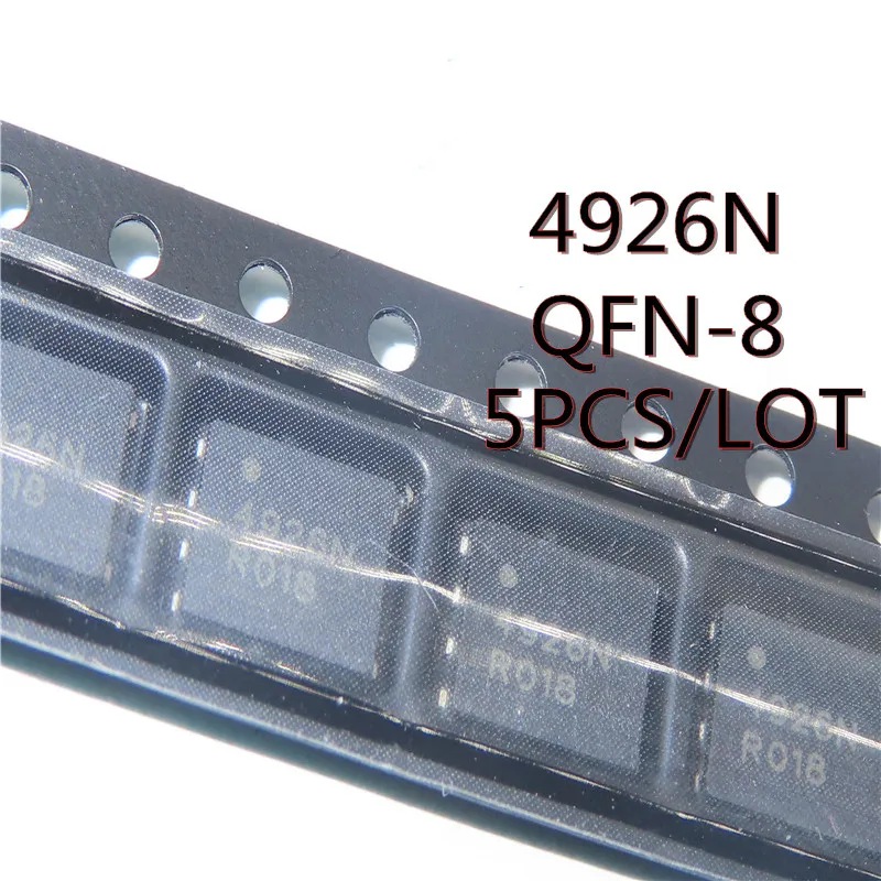 

5 шт./лот NTMFS4926NT1G NTMFS4926N 4926N QFN-8 SMD интегральная микросхема, новинка на складе