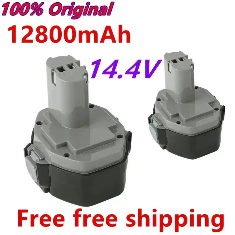 

100% Original 14.4V 12800mAh NI-CD Power Tool Battery for MAKITA 14.4V Battery for Makita PA14,1422,1420 192600-1 6281D 6280D