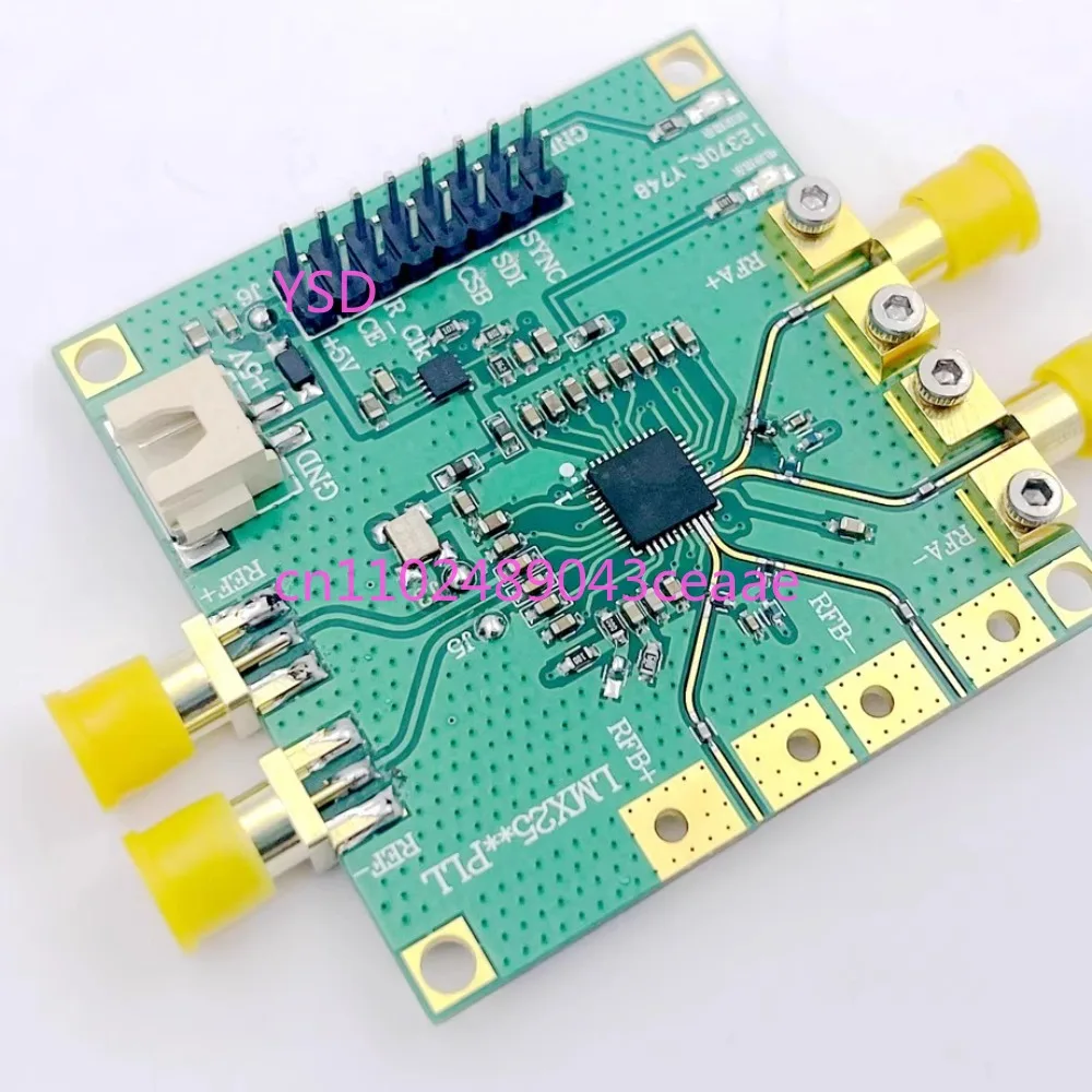 LMX2582 Frequency Source Module (PLL, Low Noise, 20MHz-5.5GHz Broadband Output, Sweep Frequency Supported)