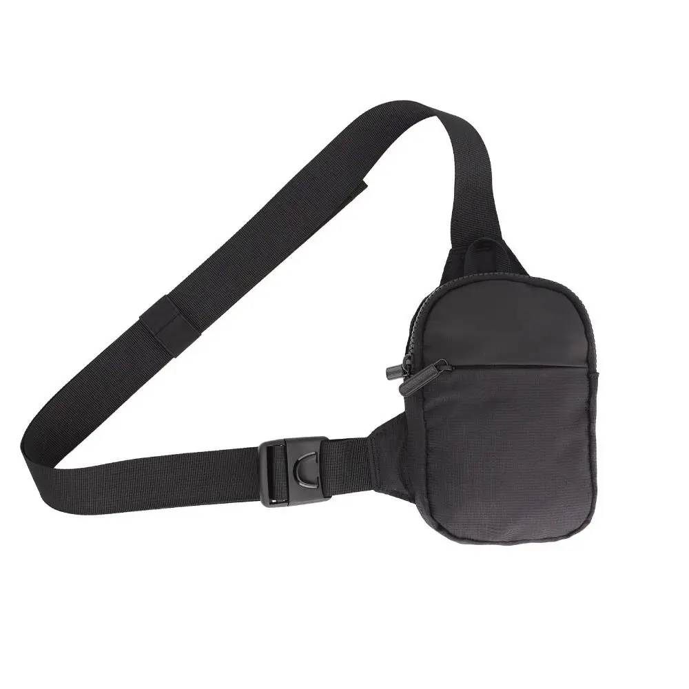 

Fashion Zipper Men Chest Bag Nylon Waterproof Mobile Phone Bag Handbag Multipocket Small Shoulder Bag Male