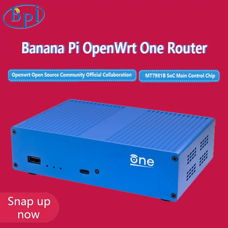 Banana Pi OpenWrtOne Router Board MT7981B Chip Solution WiFi6