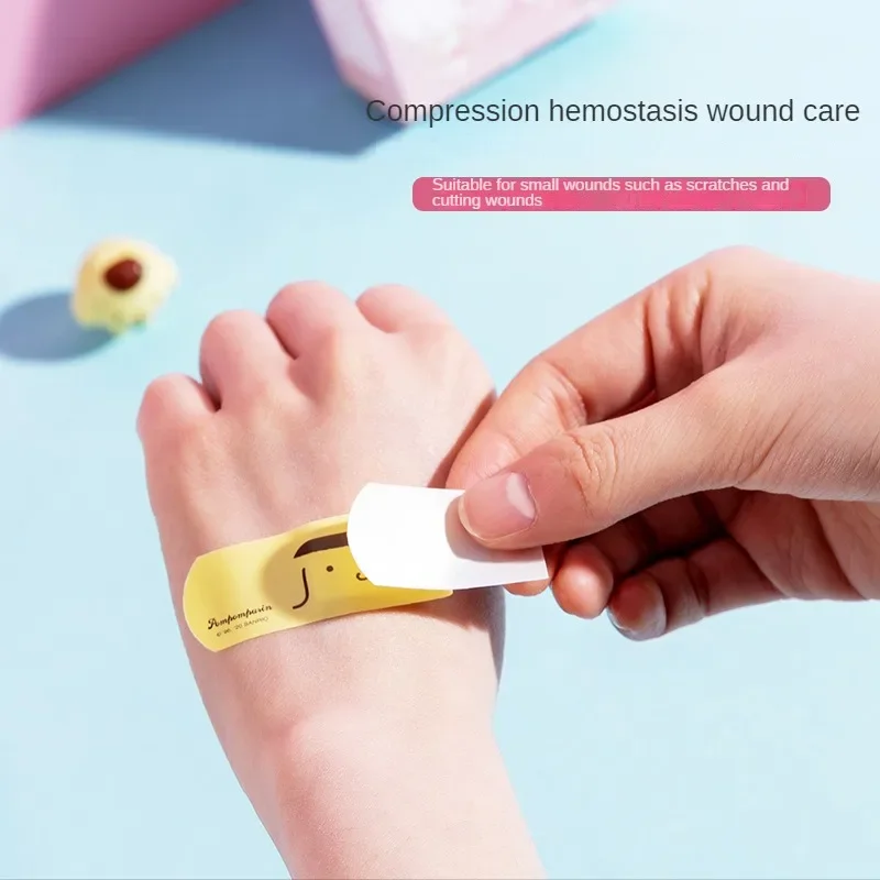 40Pcs Sanrio Hello Kitty Cartoon Band-Aid Waterproof Hemostasis Adhesive Bandage First Aid Kit Medical Dressing Sticking Plaster