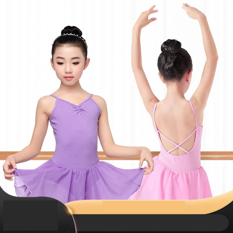 

Ballet Leotard Tutu Skirt Girls Camisole Ballet Gymnastics Dance Bodysuit Leotards Kids Yoga Skate Bodysuit Swimsuit Jumpsuit